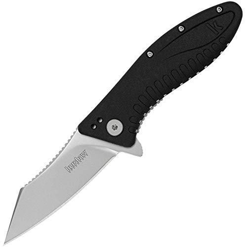 Kershaw Grinder Assisted Opening Flipper Knife (3.25' Bead Blast) 1319
