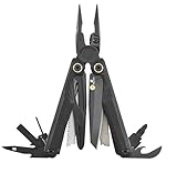 LEATHERMAN, Wave Alpha – 16-in-1 Multi-Tool with MagnaCut® Blade, G10 Handles & Full-Size Scissors, Obsidian