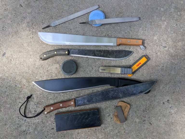 How to Sharpen a Machete