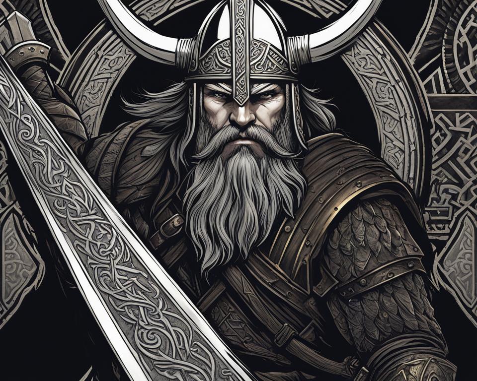 viking battle axe